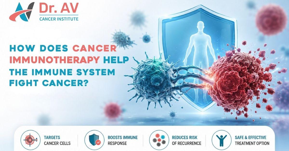 How Does Cancer Immunotherapy Help the Immune System Fight Cancer